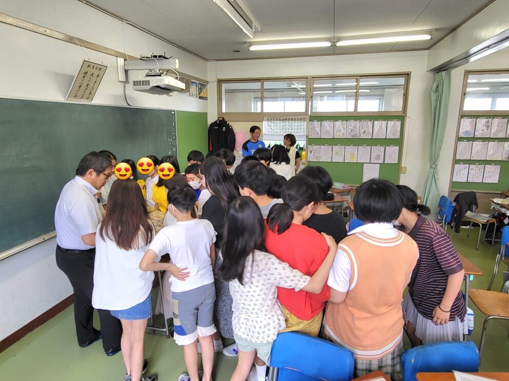 >神宮前小学校で租税教室